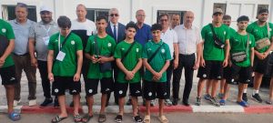 وصول وفد المنتخب الوطني الجزائري إلى القرية الرياضية – البوني عنابة
